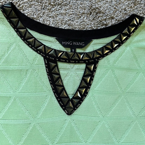 Mint Green Tunic Top SzSmall - Picture 3 of 7